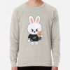 ssrcolightweight sweatshirtmensoatmeal heatherfrontsquare productx1000 bgf8f8f8 33 - Stray Kids UK Shop
